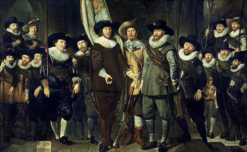 Thomas De Keyser The company of Captain Allaert Cloeck and Lieutenant Lucas Jacobsz Rotgans